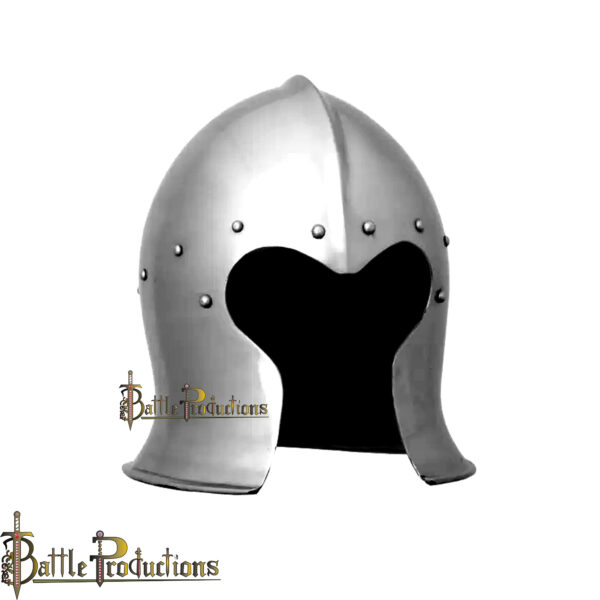 Medieval Italian Open Face Barbute Helmet (BPHL2340)