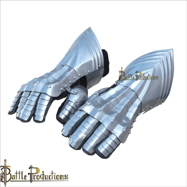 Medieval Steel Knight Gauntlets (BPGS2411)