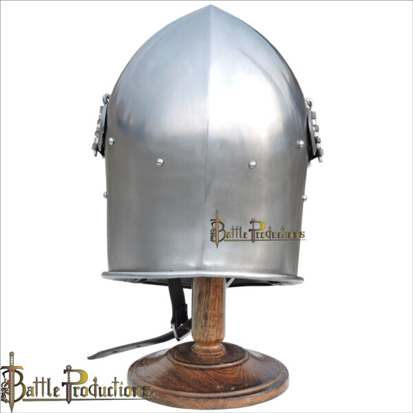 Medieval Visored Barbuta Helmet (BPHL2281) - Image 6