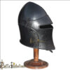 Medieval Visored Barbuta Helmet (BPHL2302) - Image 2