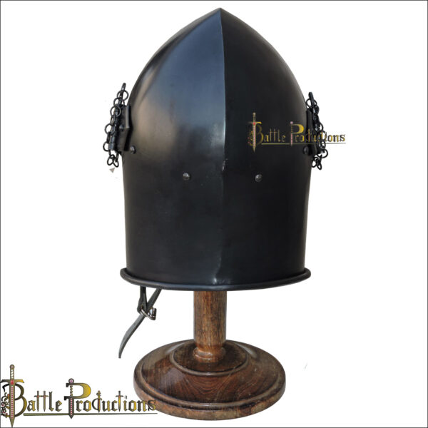 Medieval Visored Barbuta Helmet (BPHL2302) - Image 4