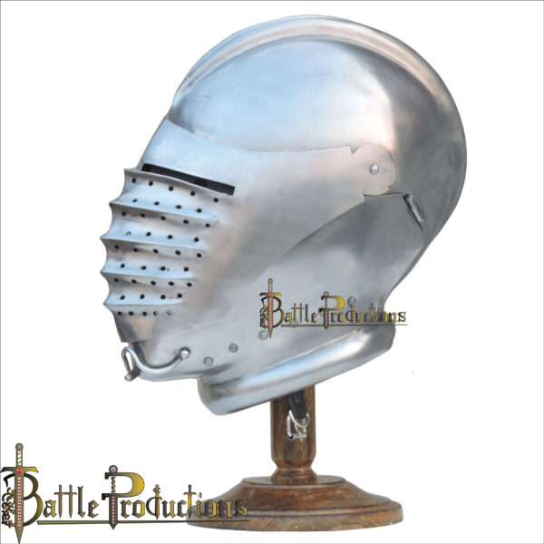 Medieval Maximillian Style Close Helmet (BPHL2301) - Image 5