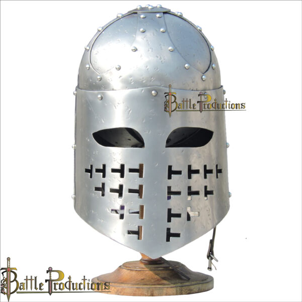 Medieval Spangenhelm Helmet (BPHL2289) - Image 2