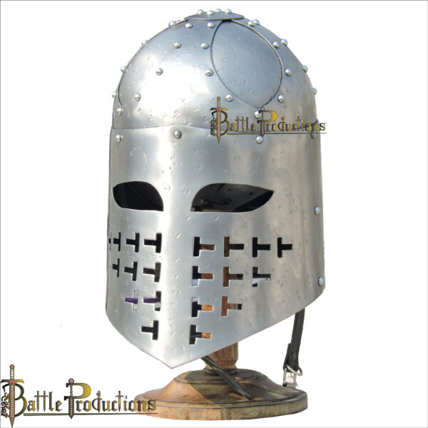 Medieval Spangenhelm Helmet (BPHL2289) - Image 3