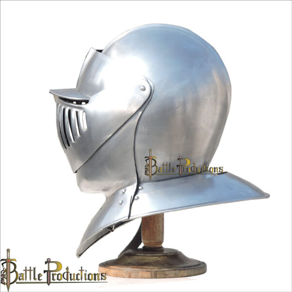 Medieval Knight Combat Closed Helmet (BPHL2358) - Image 7