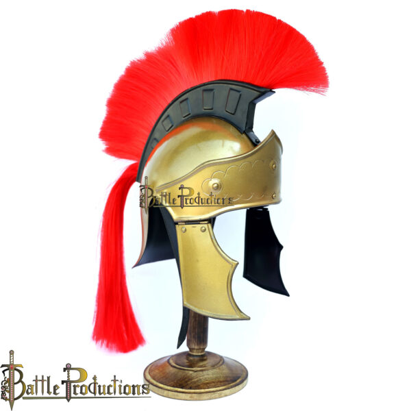 Roman Praetorian Style Helmet Red Plume (BPHL2273)