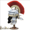 Roman Centurion Helmet With Red Plume (BPHL2339) - Image 3