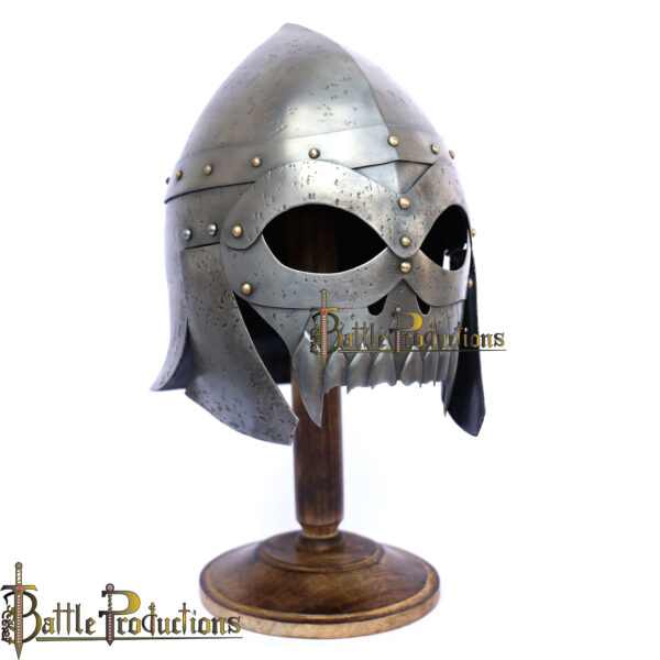 Medieval Functional Dark Warrior Helmet (BPHL2275)