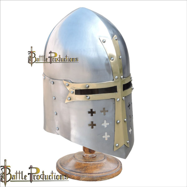 Medieval Templar Sugarloaf Helmet (BPHL2341)