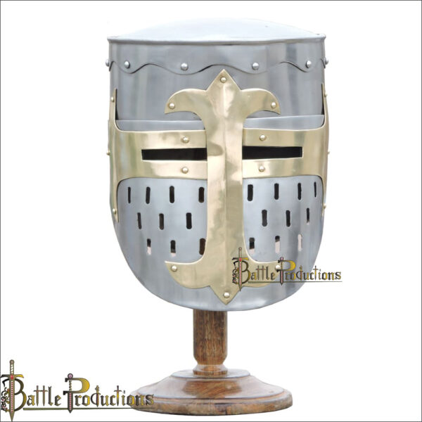 Medieval Templar Crusader Knight Helmet (BPHL2378) - Image 2