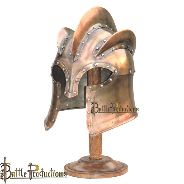 Medieval King Guard Armour Helmet (BPHL2335) - Image 3