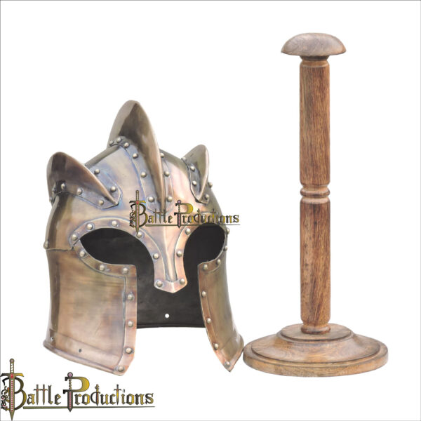 Medieval King Guard Armour Helmet (BPHL2335) - Image 4