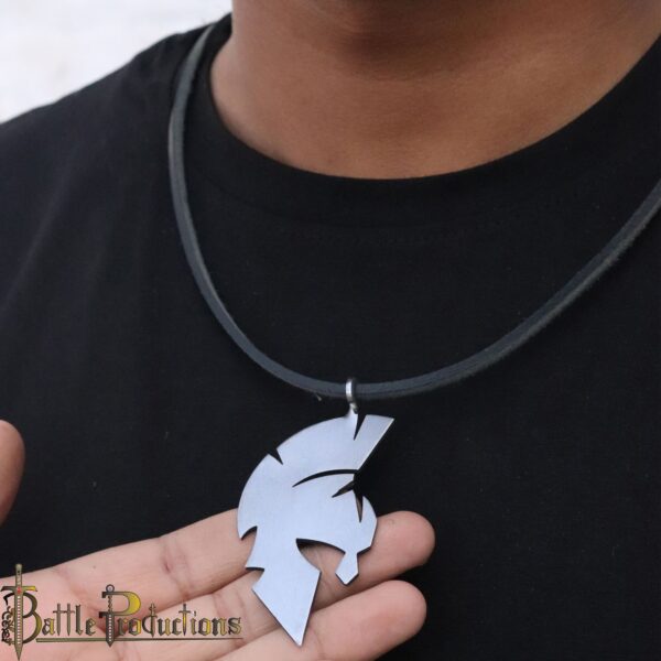 Medieval Warrior Spartan Pendant (BPPD3106) - Image 3