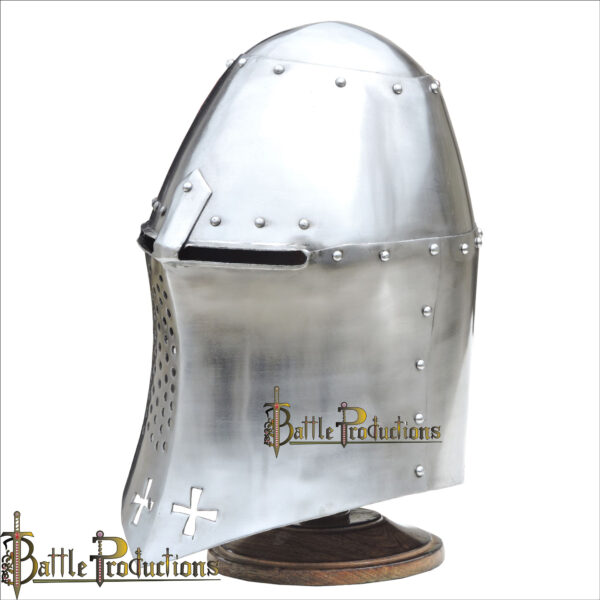 Medieval Fantasy Templar Helmet (BPHL2356) - Image 2