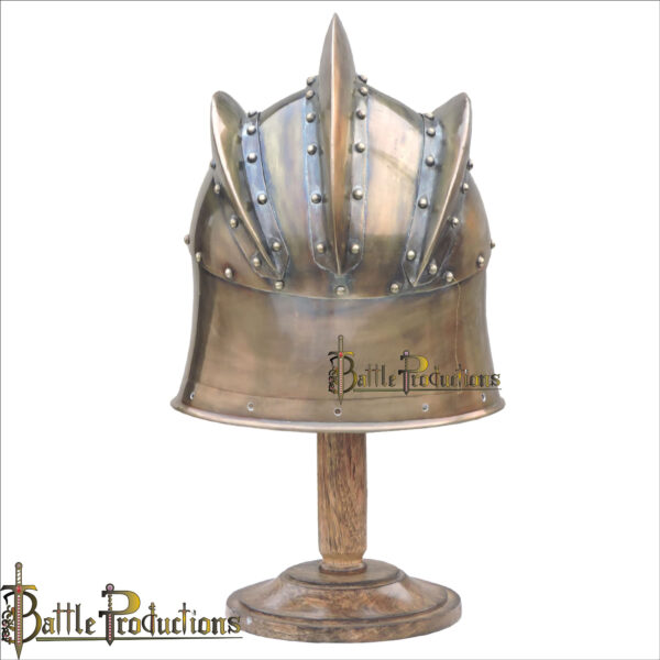 Medieval King Guard Armour Helmet (BPHL2335) - Image 5