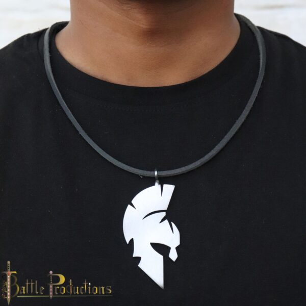 Medieval Warrior Spartan Pendant (BPPD3106) - Image 2