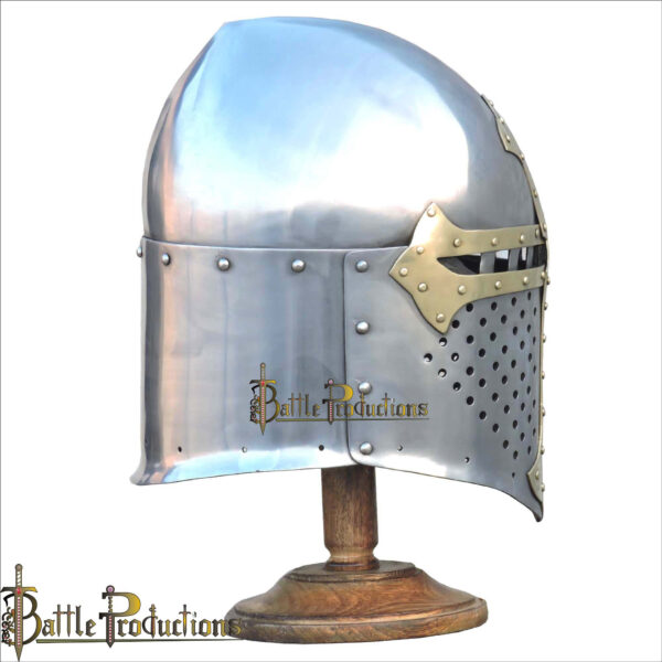 Medieval SCA Combat Sugarloaf Helmet (BPHL2292) - Image 3