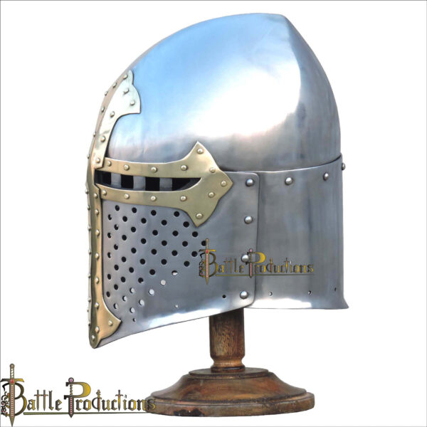 Medieval SCA Combat Sugarloaf Helmet (BPHL2292) - Image 4