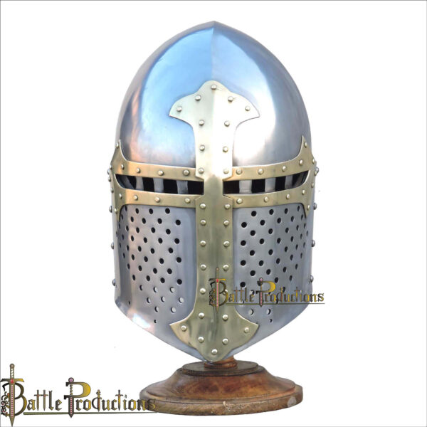 Medieval SCA Combat Sugarloaf Helmet (BPHL2292) - Image 2