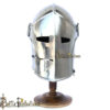 Medieval Visored Barbuta Helmet (BPHL2343) - Image 2