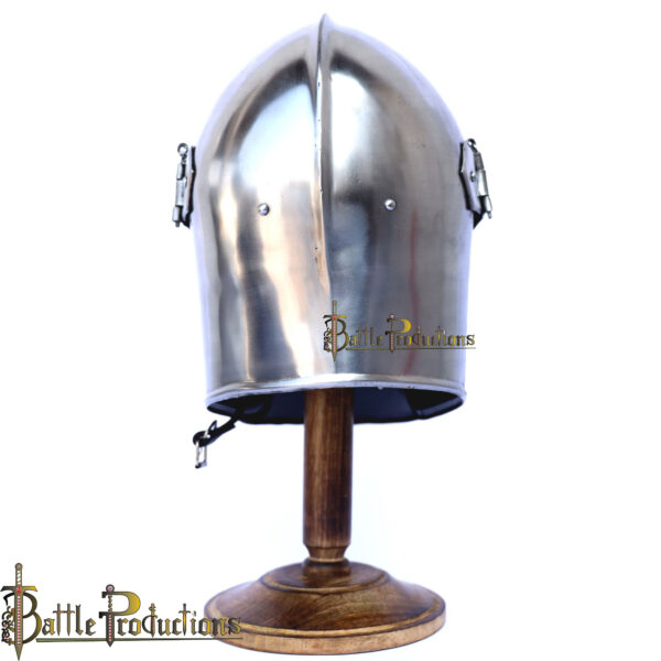 Medieval Visored Barbuta Helmet (BPHL2343) - Image 5