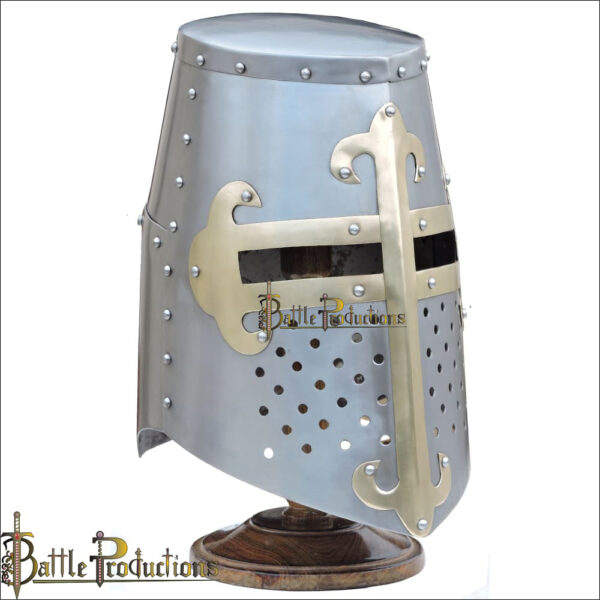 Medieval Crusader Knight Templar Helmet (BPHL2352)