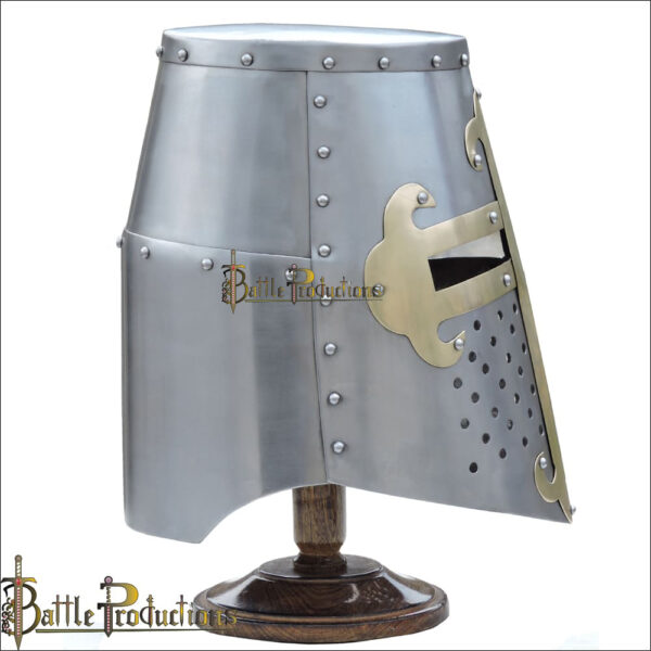 Medieval Crusader Knight Templar Helmet (BPHL2352) - Image 4