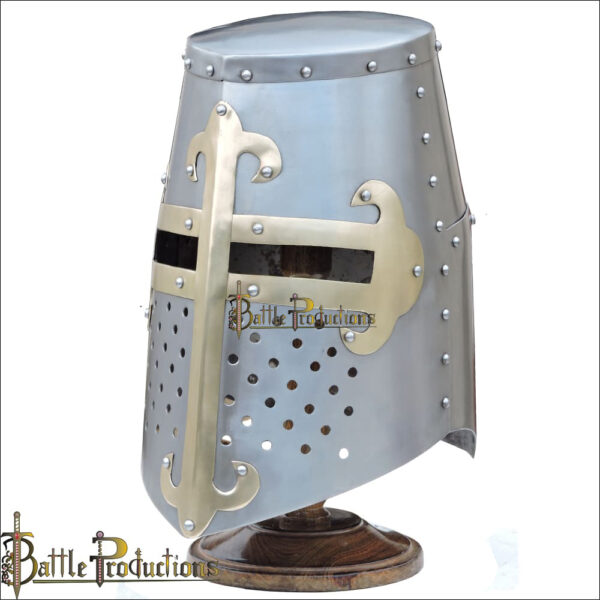 Medieval Crusader Knight Templar Helmet (BPHL2352) - Image 3