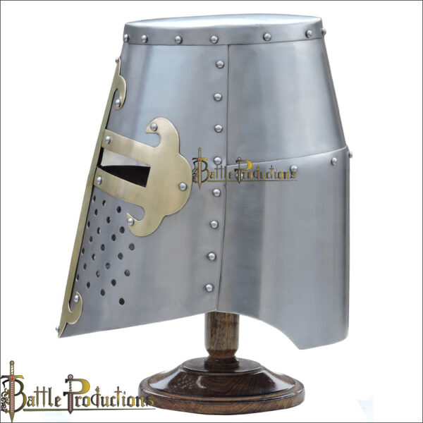 Medieval Crusader Knight Templar Helmet (BPHL2352) - Image 5