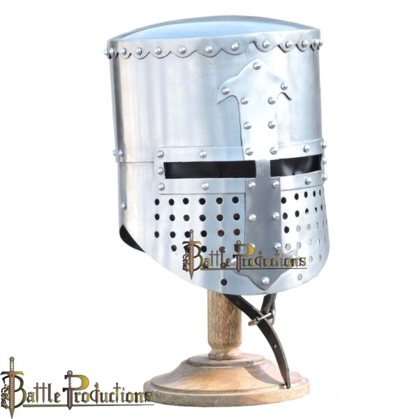 Medieval Crusader Templar Knight Helmet (BPHL2293)