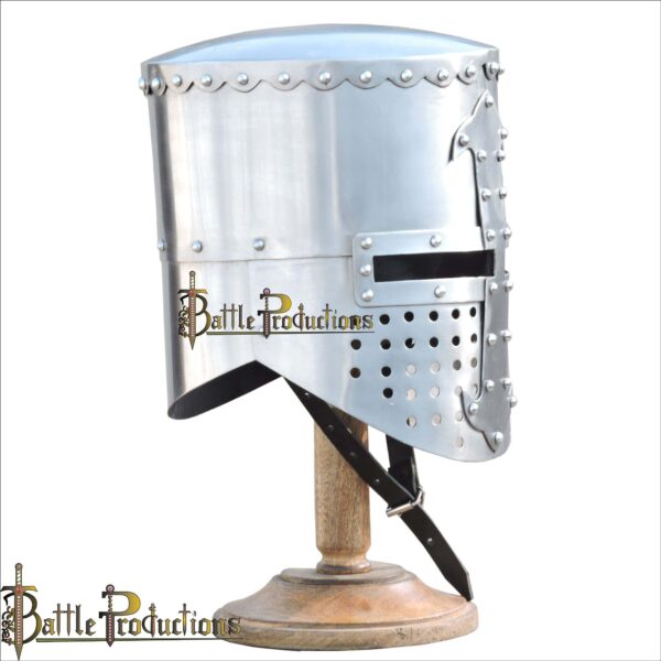 Medieval Crusader Templar Knight Helmet (BPHL2293) - Image 3