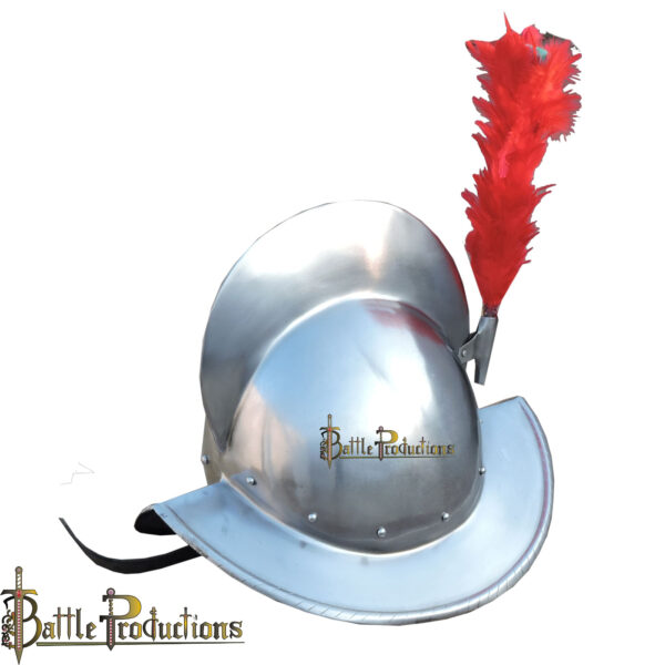 Spanish Comb Morion Helmet with Plume (BPHL2363) - Image 2