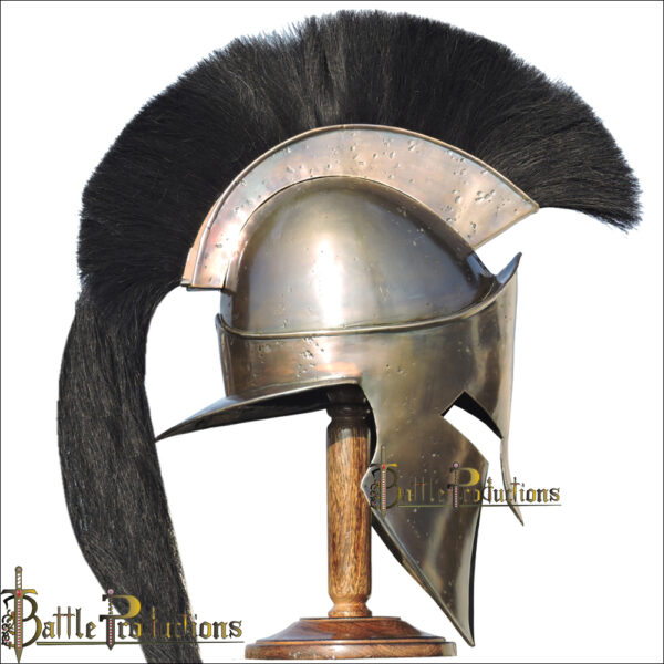 Medieval Greek Spartan Helmet (BPHL2347) - Image 3