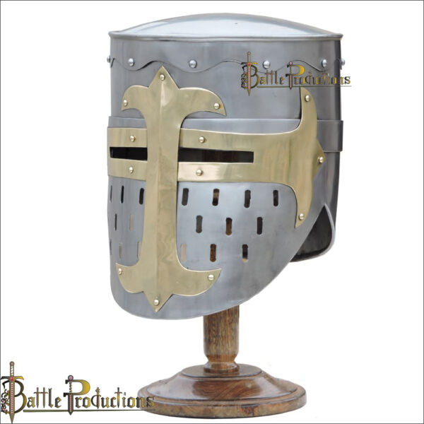 Medieval Templar Crusader Knight Helmet (BPHL2378) - Image 3