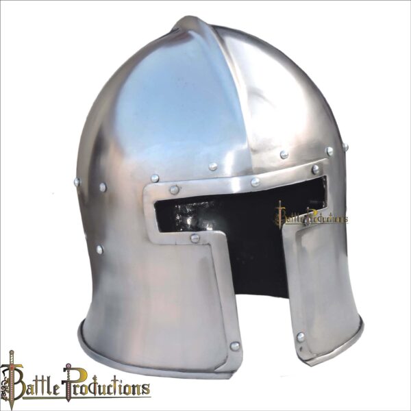 Medieval T Face Barbuta Helmet (BPHL2322) - Image 6