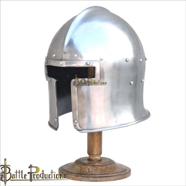 Medieval T Face Barbuta Helmet (BPHL2322) - Image 3
