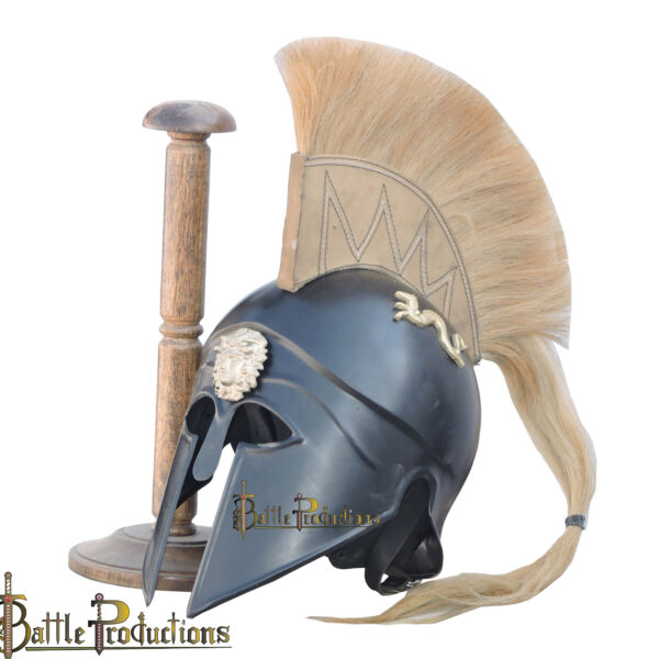 Italo Corinthian Helmet with Plume (BPHL2309) - Image 6