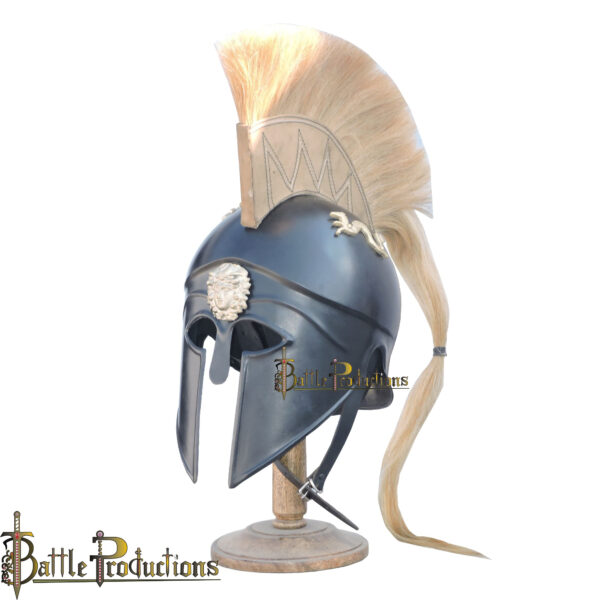 Italo Corinthian Helmet with Plume (BPHL2309) - Image 4