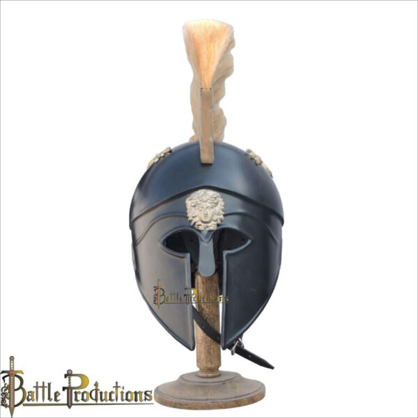Italo Corinthian Helmet with Plume (BPHL2309) - Image 2