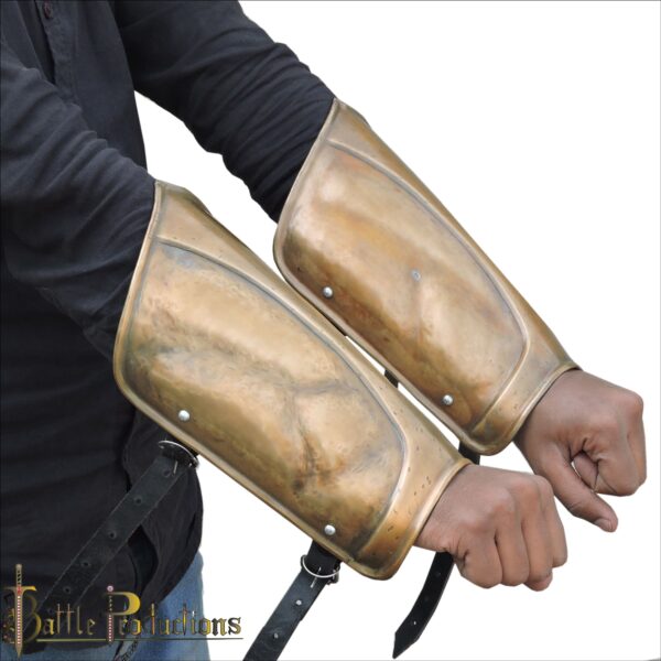 Medieval Spartan Bracers (BPBS2715) - Image 2