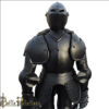 Decorative Mini Knight Black Suit of Armour - Image 2