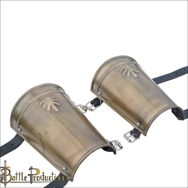 Roman Commander Eagle Bracers (Brass Plating) (BPBS2716) - Image 3