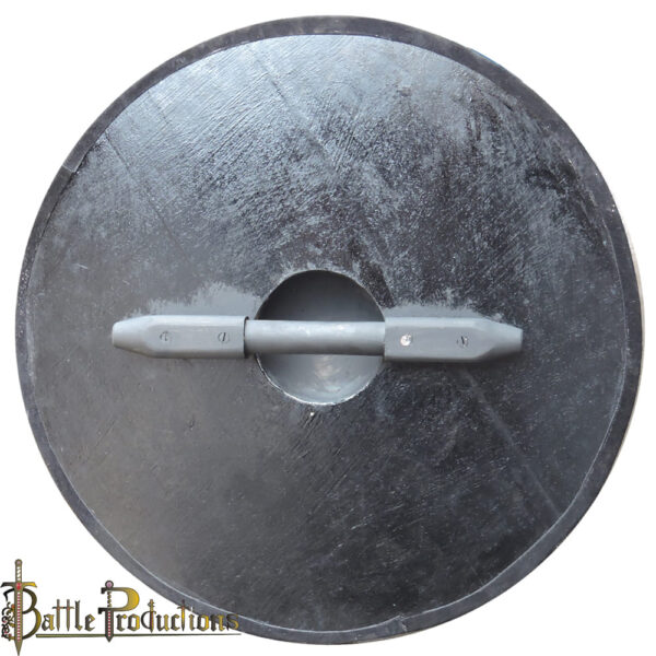 ROUND VIKING SHIELD WITH STYLIZED DRAGON DECOR - Image 3