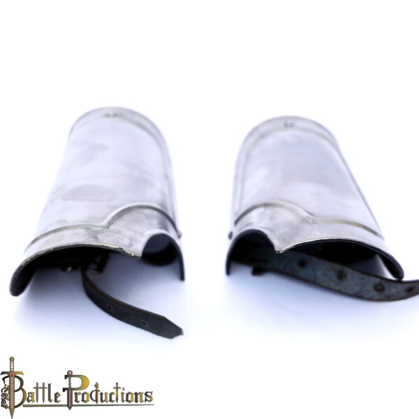 Medieval Renaissance Steel Bracers (BPBS2712) - Image 2