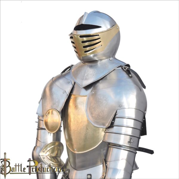 Medieval European Suit of Armour - Image 7