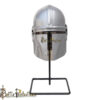 Mini Mandalorian Helmet (Silver) - Image 2