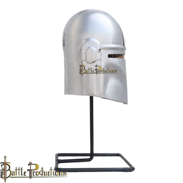 Mini Mandalorian Helmet (Silver) - Image 3