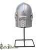 Mini Mandalorian Helmet (Silver) - Image 4