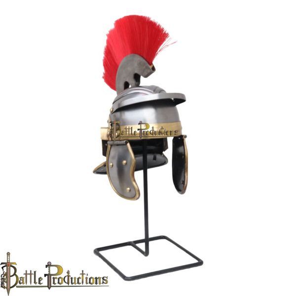 Mini Roman Centurion Helmet with Plume