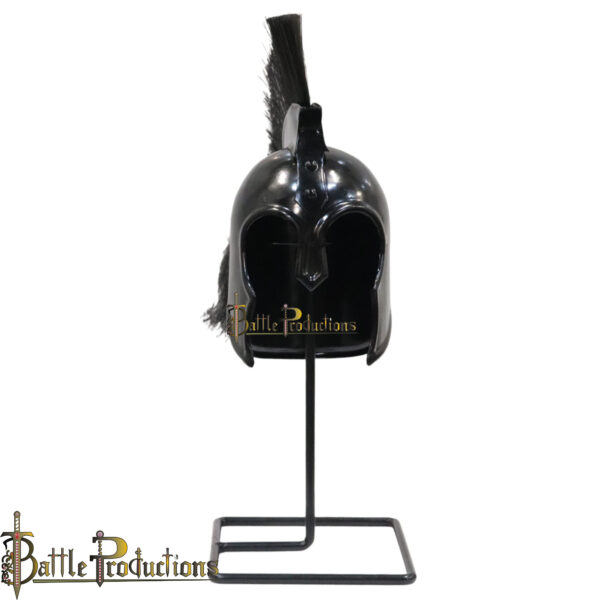 Mini Greek Trojan Helmet (Black) - Image 2